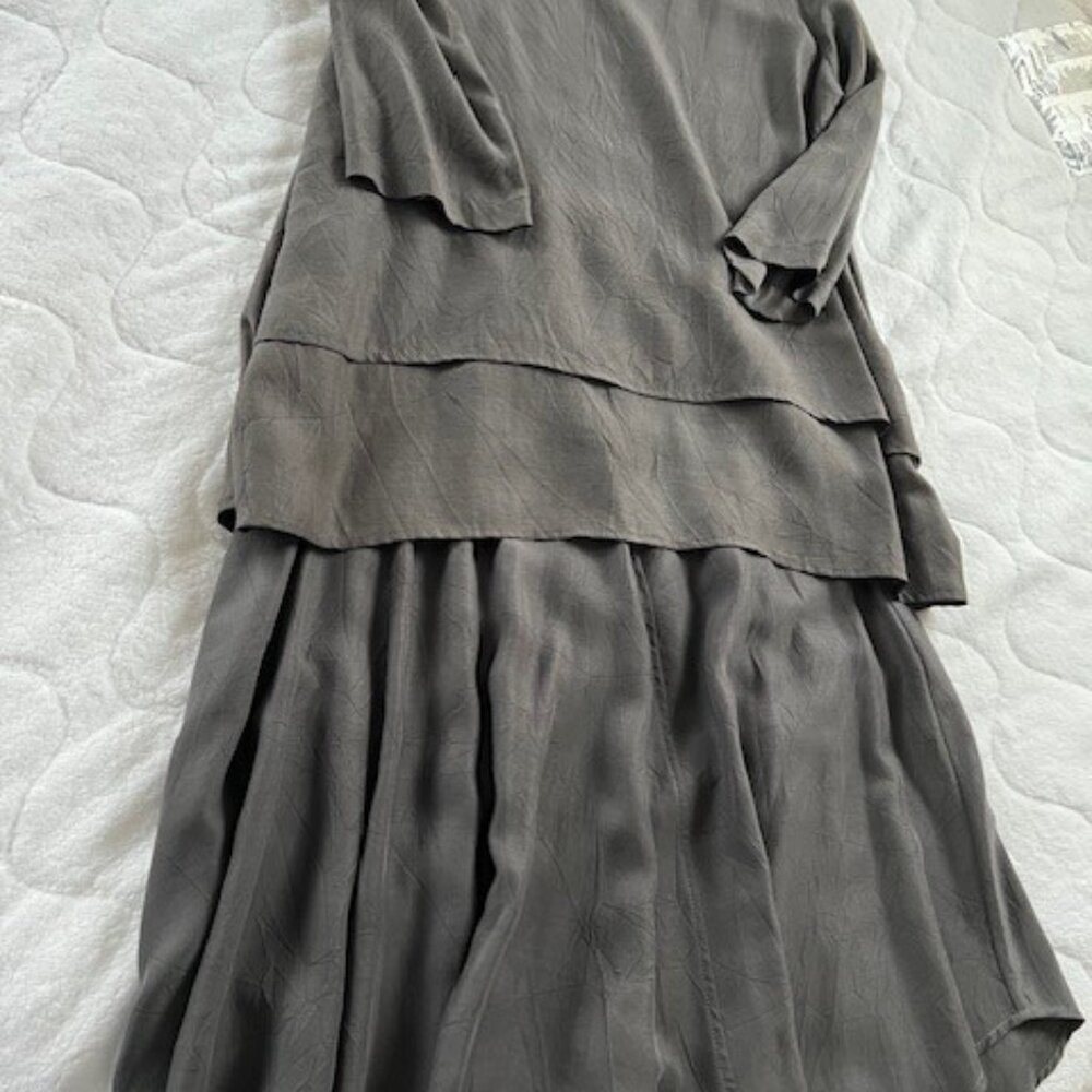 Chalet Gray Tunic and Skirt